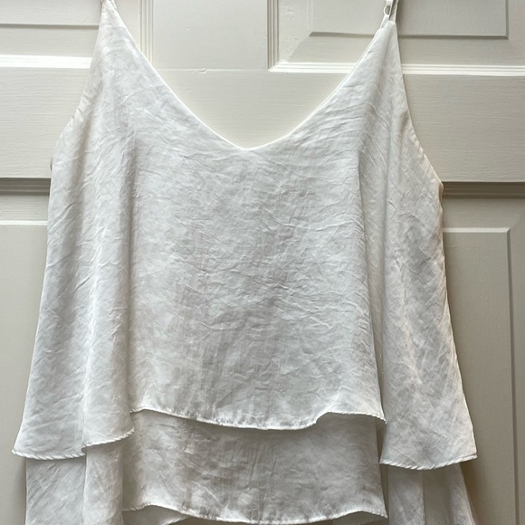 Leith Tops - Leith XS white flowy top